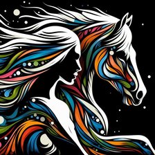 Схема вышивки «Абстракция»