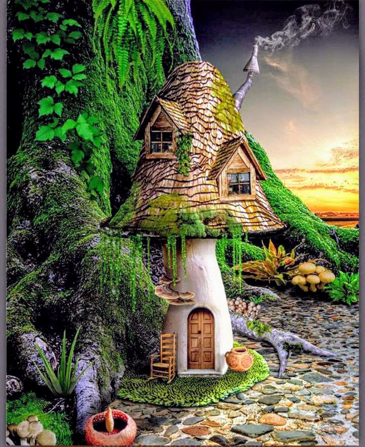 Дом - гриб - оригинал