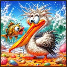 Схема вышивки «Птицы»