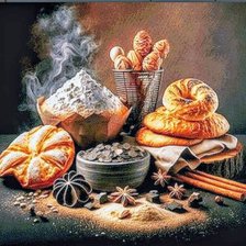 Схема вышивки «Хлеб»