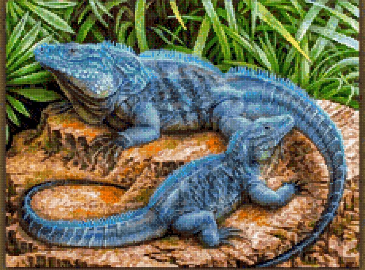 Природа - ящерицы - предпросмотр