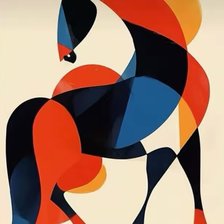 Схема вышивки «конь»