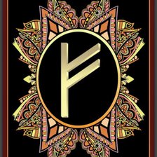 Схема вышивки «Руны»