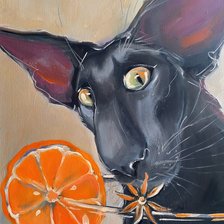 Схема вышивки «КоТтейль»