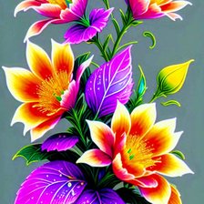 Схема вышивки «Камни»