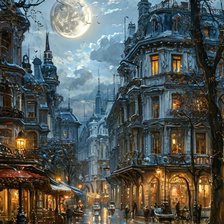 Схема вышивки «Городские легенды»