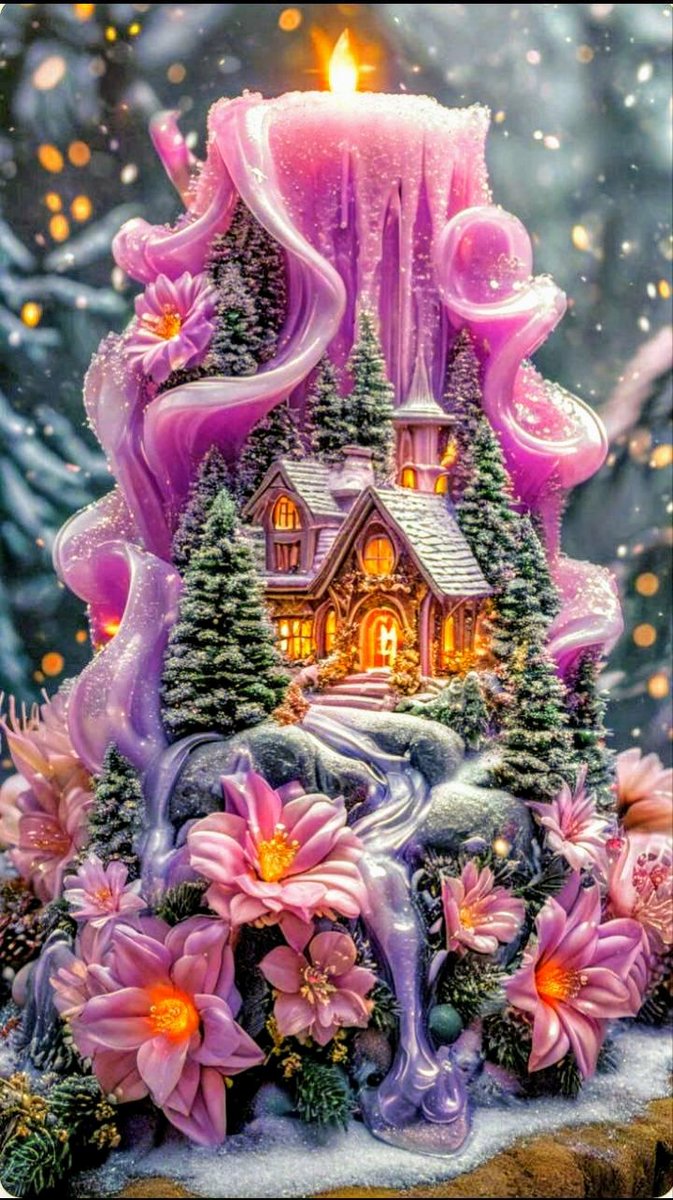 Природа - свеча - оригинал