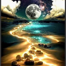 Схема вышивки «Небо»