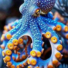 Схема вышивки «Осьминог»