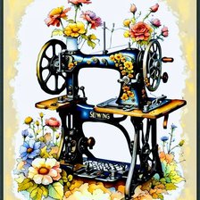 Схема вышивки «Рукоделие»