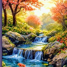 Схема вышивки «Природа»