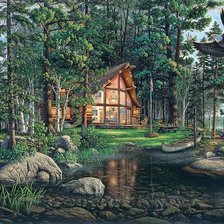 Схема вышивки «Ким Норлиен»