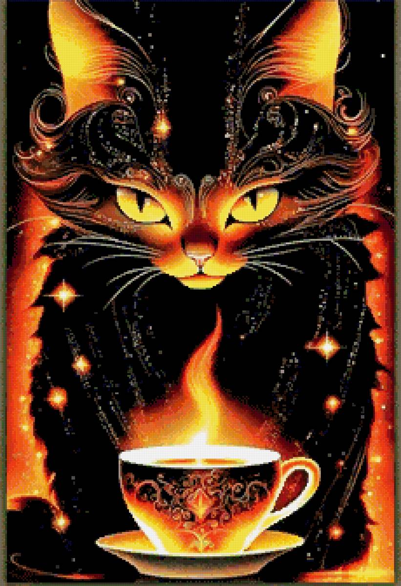 Чай - кошки - предпросмотр