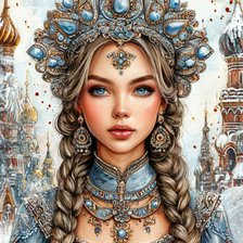 Русская красавица