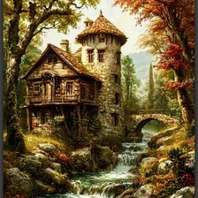 Схема вышивки «Природа»