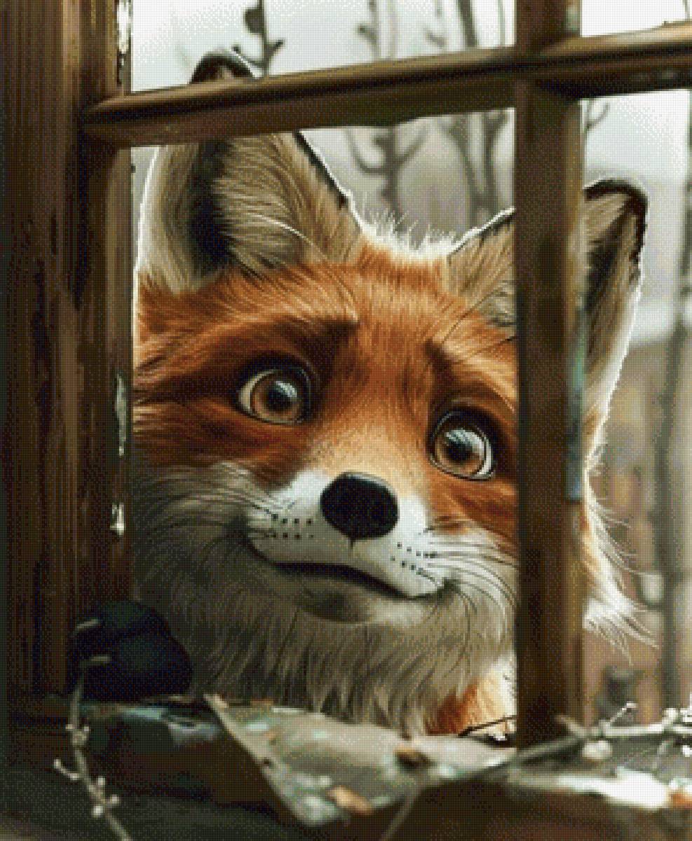 Мой Вам приветик - лиса, мультик - предпросмотр