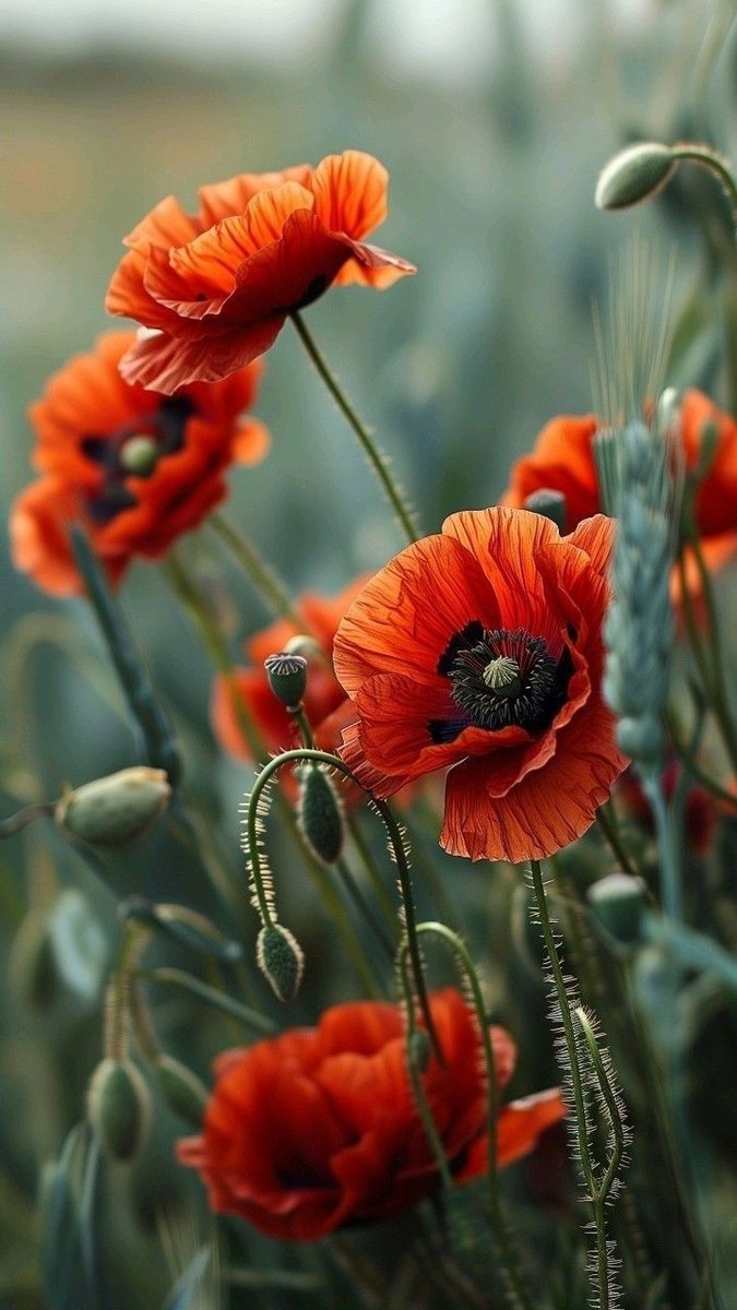 Маки - цветы, природа - оригинал