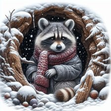 Схема вышивки «в ожидании нового года»