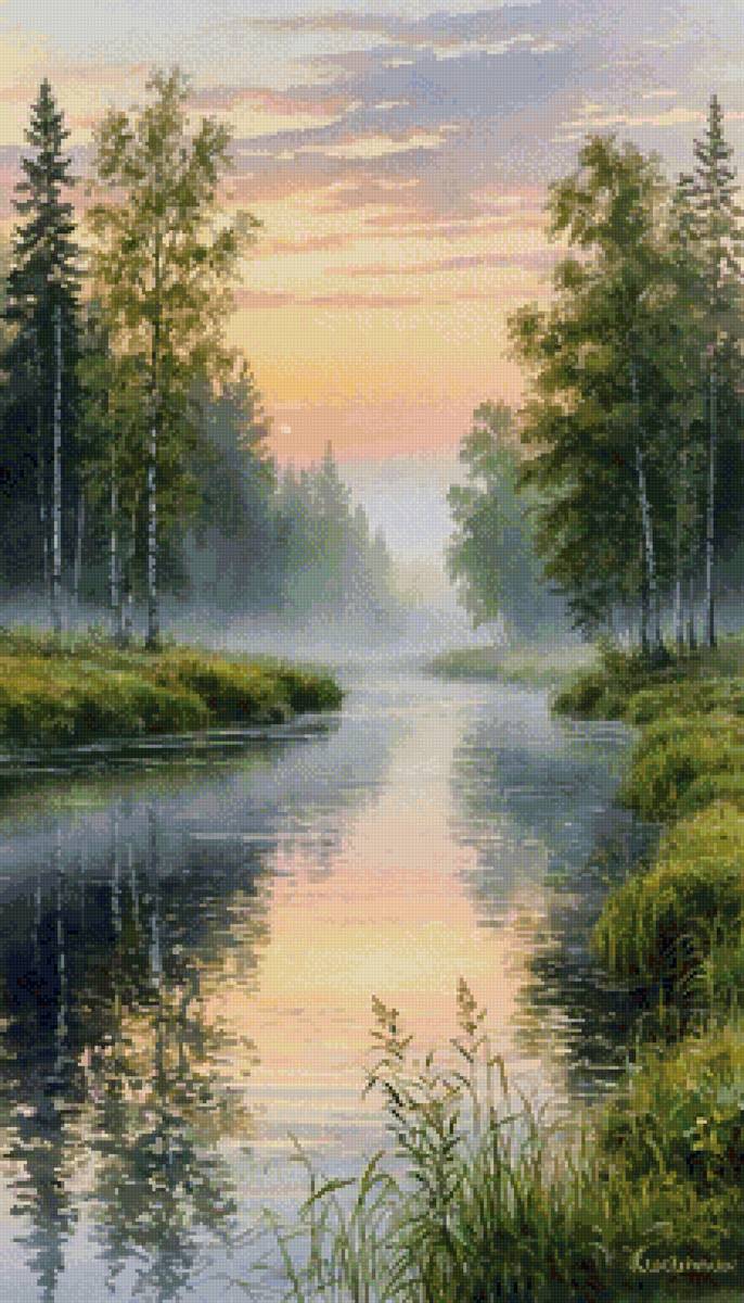 Летнее утро - предпросмотр