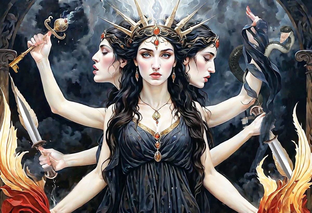 Геката - мифология, богиня, геката - оригинал