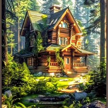 Схема вышивки «Природа»