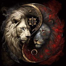 Схема вышивки «Зодиак. Лев.»