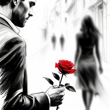 Схема вышивки «А я так ждал,надеялся и верил...»