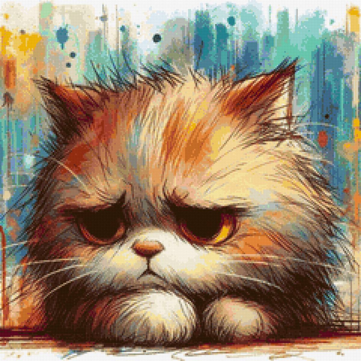 Печалька - котик, рыжий кот, печальный кот - предпросмотр