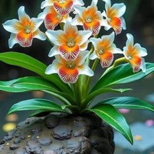 Схема вышивки «Орхидея»