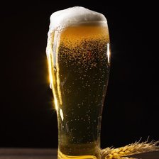 Схема вышивки «Бокал пива»