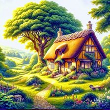 Схема вышивки «Лето»