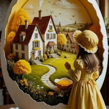 Схема вышивки «Пасхальное приключение»