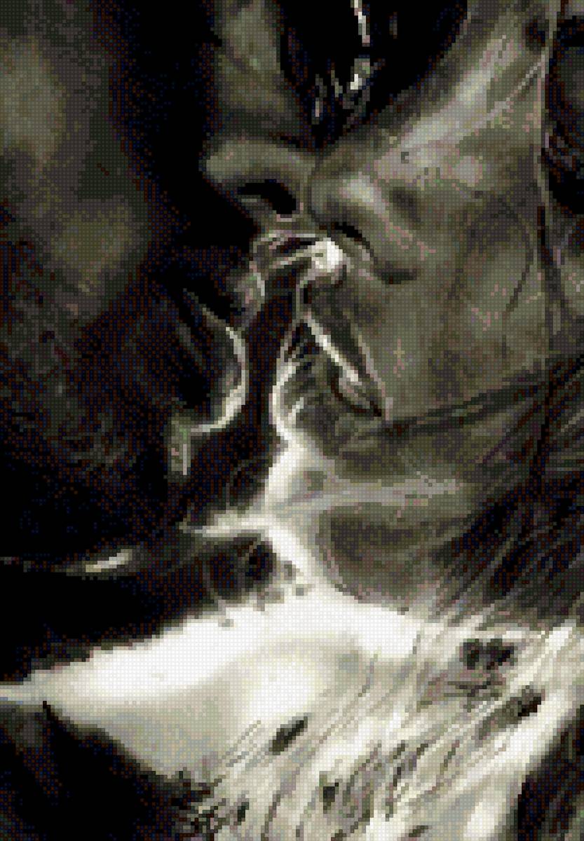 страстный поцелуй - страсть - предпросмотр