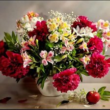 Схема вышивки «Шикарный букет»