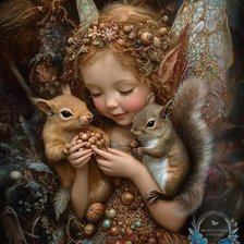 Схема вышивки «Woodland elve»