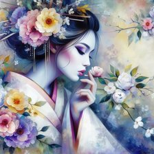 Схема вышивки «1»