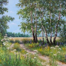 Схема вышивки «Лето»