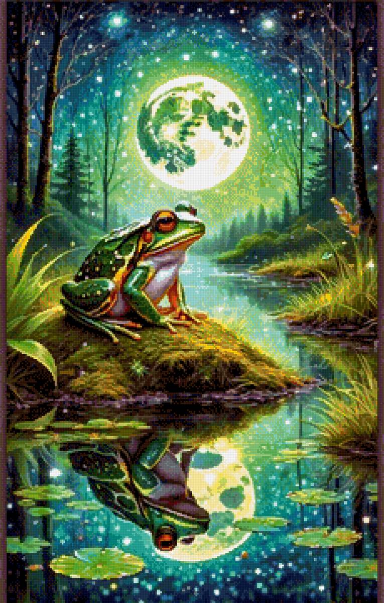 Лягушка - болото - предпросмотр