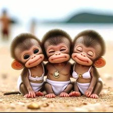 Схема вышивки «Пляж»