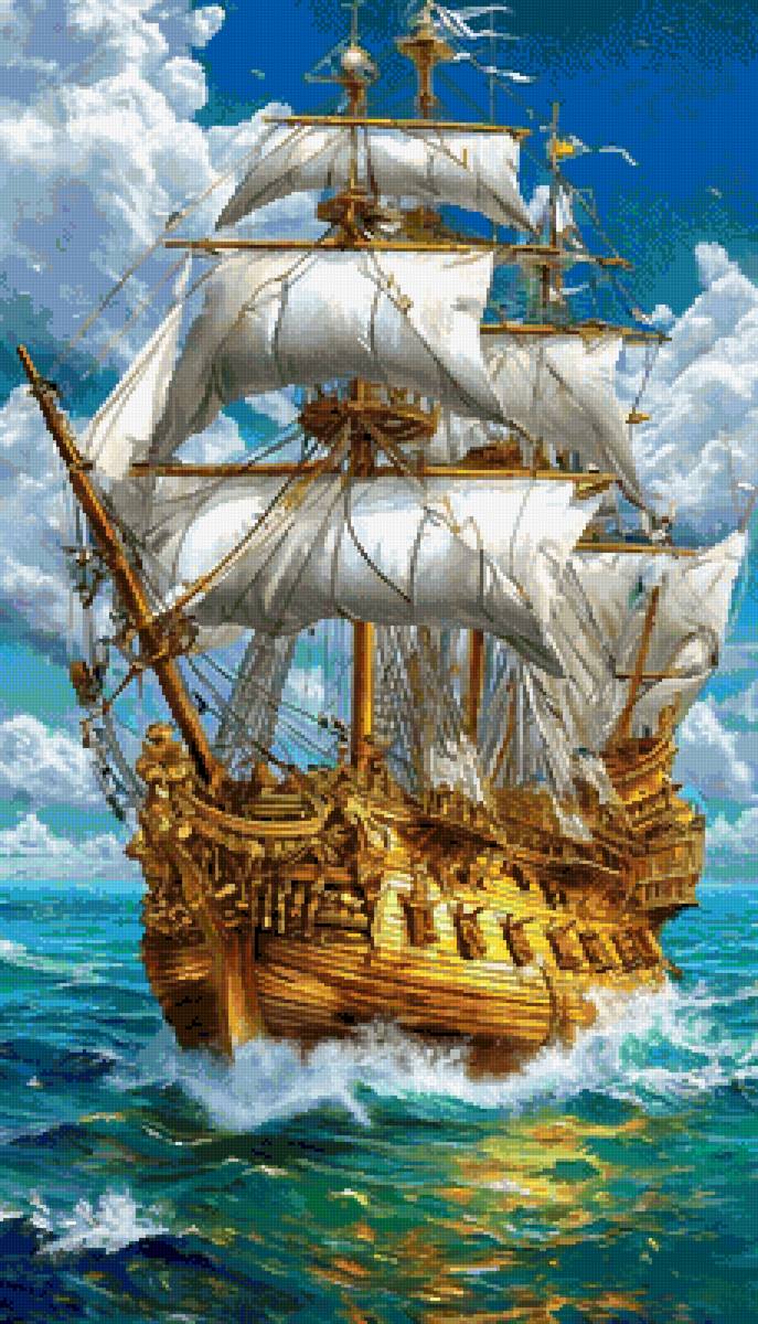 №2879262 - море, парусник - предпросмотр