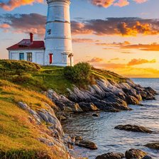 Схема вышивки «морской пейзаж»