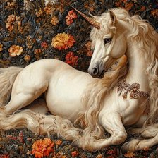 Схема вышивки «Эдинорог»