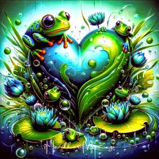 Схема вышивки «Сердце»