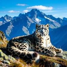 Схема вышивки «КРАСАВЧИК БАРС»