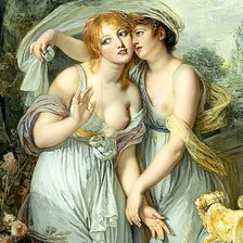 Схема вышивки «По мотивам картин»