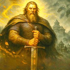 Схема вышивки «Илья Муромец»