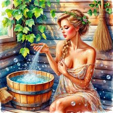 Схема вышивки «женский образ»