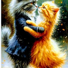 Схема вышивки «Танец»