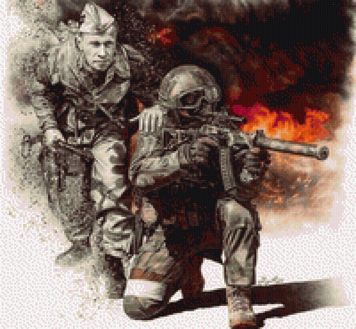 Сквозь время - сквозь года, солдаты, 9 мая, победа - предпросмотр