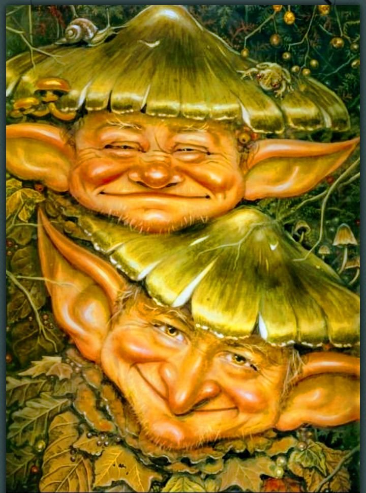 Лес - эльфы, гномы - оригинал